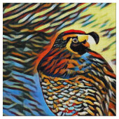 Tissu Quail colorée Abstraite (Fermer)