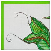 Tissu Quail de Californie à Holly (Échantillon)