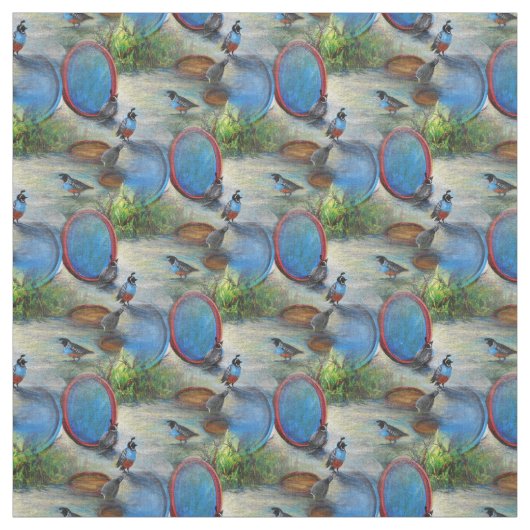 Tissu Quail Garden (Échantillon)