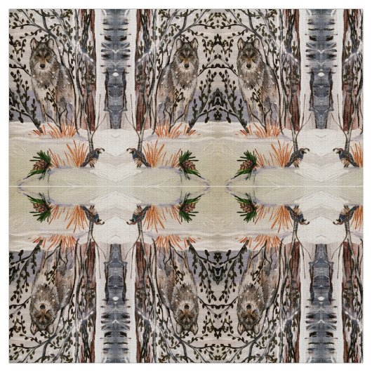 Tissu Quail Wolf (Échantillon)