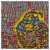 Tissu Qualité géométrique (Fermer)