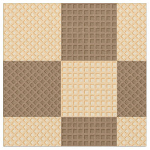 Tissu Quatre gaufrettes