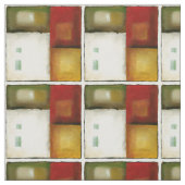 Tissu Quatre rectangles colorés par Chariklia Zarris (Échantillon)