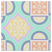 Tissu Quatrefoil Pastel Fabric (Fermer)