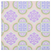 Tissu Quatrefoil Pastel Fabric (Échantillon)