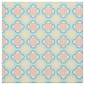 Tissu Quatrefoil Pastel Fabric 2 (Échantillon)