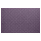 Tissu Quatrefoils gothiques, Aubergine (Yard)