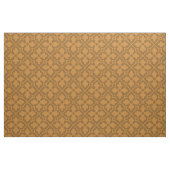 Tissu Quatrefoils gothiques, Caramel brûlé (Fat Quarter)