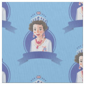 tissu queen elizabeth 2 (fermé)
