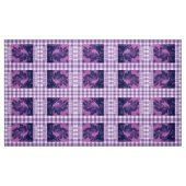 Tissu Queue de contrôle pourpre (Fat Quarter)