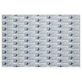 Tissu Queue sportive de maman d'hockey (Fat Quarter)