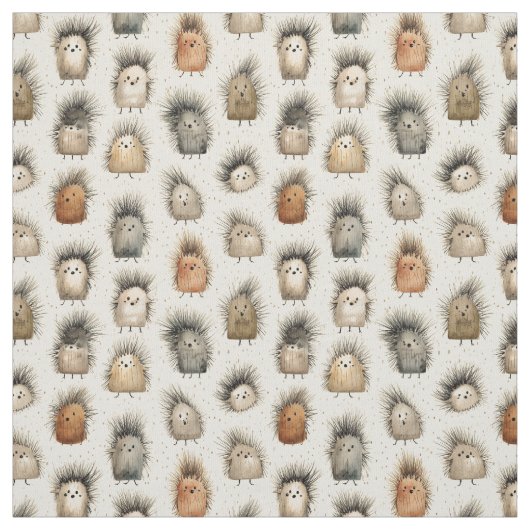 Tissu Quilles Quirky : Whimsy Porcupine (Échantillon)