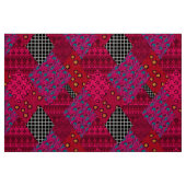 Tissu Quilt de patchwork boho ethno abstrait sans coutur (Fat Quarter)