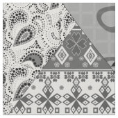Tissu Quilt de patchwork boho ethno abstrait sans coutur (Fermer)