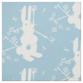 Tissu Rabbit blanc tardif (Échantillon)