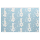 Tissu Rabbit blanc tardif (Fat Quarter)