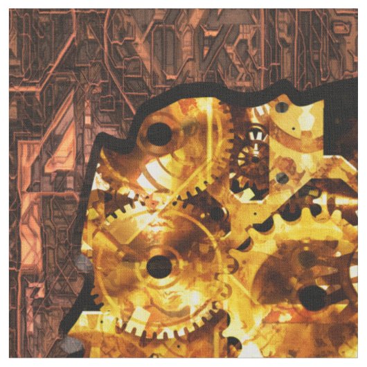 Tissu Radical Steampunk 7 Custom (Fermer)