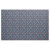 Tissu Raggedy Ann et Andy sur Blue Denim (Fat Quarter)