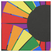 Tissu RAINBOW FLAG BUTTON RAYS + votre backgr. & idées (Fermer)