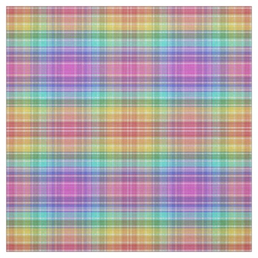 Tissu - Rainbow Madras (Échantillon)