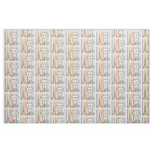 Tissu Rainbow Paris Macarons Tour Eiffel (Fat Quarter)