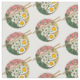 Tissu Ramen Noodles Bowl Restauration Japonaise Foin