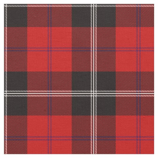 Tissu Ramsay Tartan Print (Fermer)