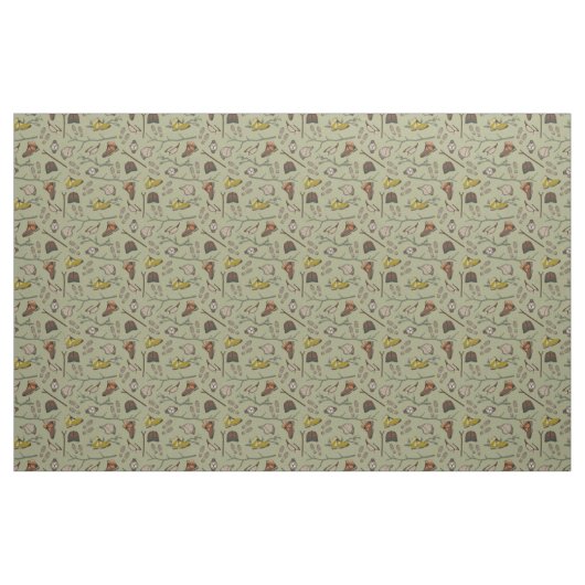 Tissu Randonnée Camping Backpacking Nature Patterned (Fat Quarter)