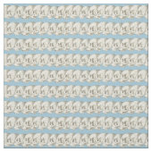 Tissu Rangée des crânes (Échantillon)