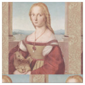 Tissu Raphael Dame et la Licorne Classique beaux-arts (Fermer)