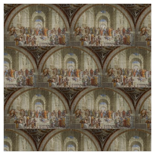 Tissu Raphael - École d'Athènes (Échantillon)