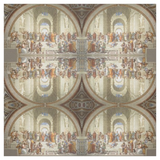 Tissu Raphael - École d'Athènes (Échantillon)