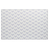 Tissu Raquettes de squash croisées bleues (Fat Quarter)