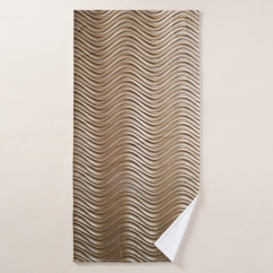 Tissu rayé blanc et gris