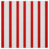 Tissu rayé blanc et rouge personnalisable (Échantillon)