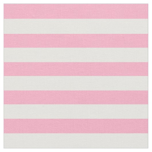 Tissu rayé de rose et blanc (Fermer)