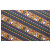 Tissu rayé Gnome-o-Ween (Fat Quarter)