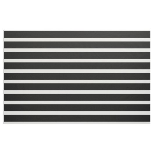 Tissu rayé noir et blanc (Yard)