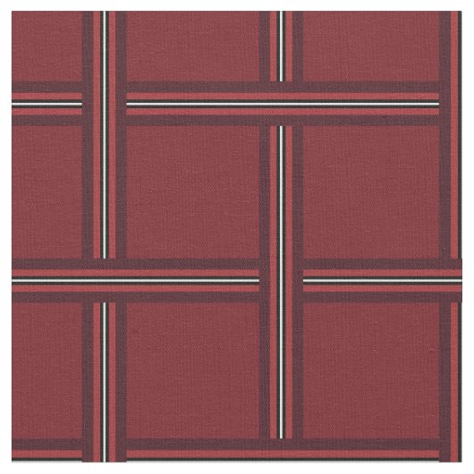 Tissu rayé rouge et blanc (Fermer)