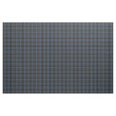Tissu Rayure blanche/noire plaid bleu/gris (Yard)