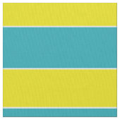 Tissu Rayure bleue et jaune d'amusement d'été (fermé)