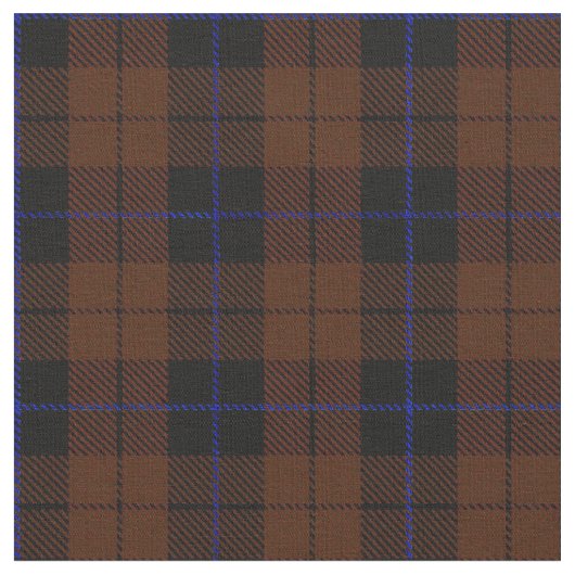 Tissu Rayure bleue/noire brune riche profonde (Fermer)