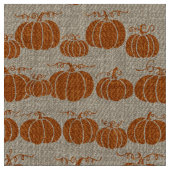 Tissu Rayure de chemin de citrouille - Orange (Fermer)