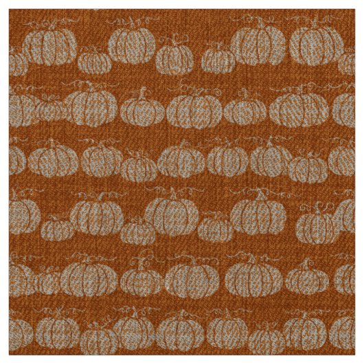 Tissu Rayure de citrouille Pathe - Orange tonale (Échantillon)