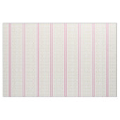 Tissu Rayure florale décorative (Fat Quarter)