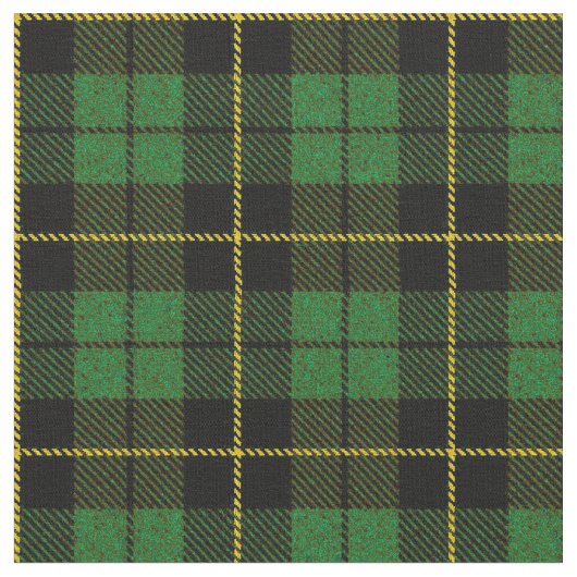 Tissu Rayure jaune/noire de plaid de vert sauge (Fermer)