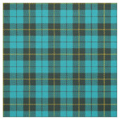 Tissu Rayure jaune/noire plaid vert/bleu de turquoise (Échantillon)