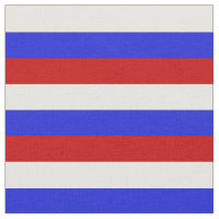 Rayure rouge, blanche, et bleue, barrée, rayures