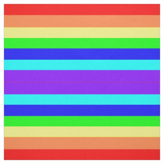 Tissu Rayures arc-en-ciel (Échantillon)