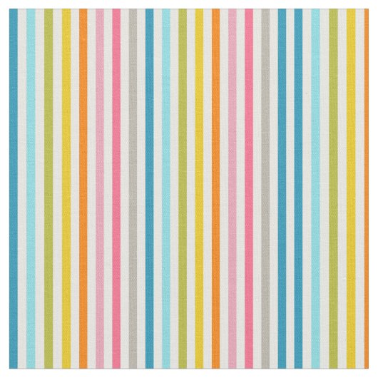 Tissu Rayures Arc-en-ciel (Fermer)